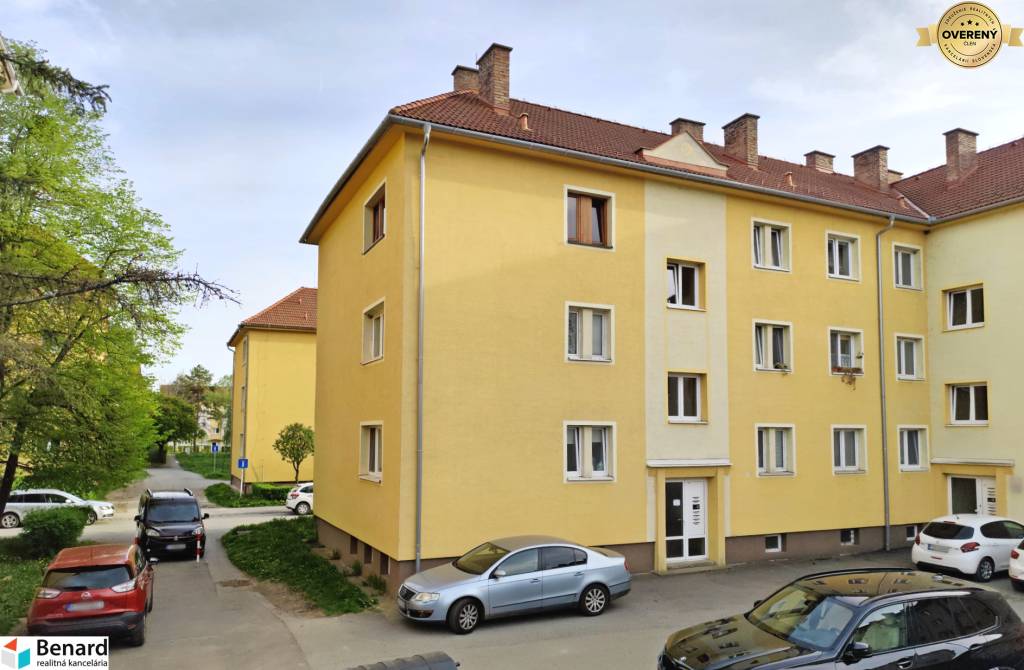 KRÁSNY SLNEČNÝ TEHLOVÝ 2 IZBOVÝ BYT S BALKÓNOM, 51 m2, F. KRÁĽA PREŠOV