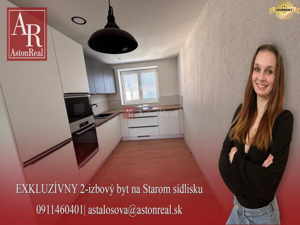Exkluzívny 2-i byt v top lokalite Staré sídlisko v Prievidzi 