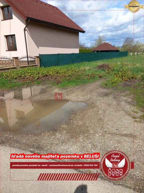 Pozemok pre RD-Predaj-Beluša-106980.00 €