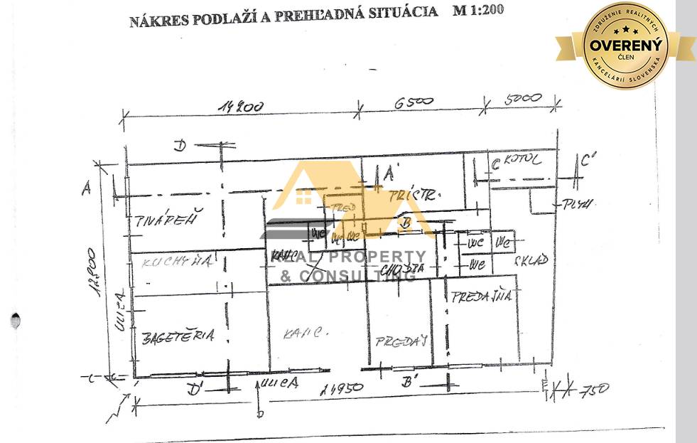 Predám podnikateľský objekt na hlavnom námestí v Nových Zámkoch