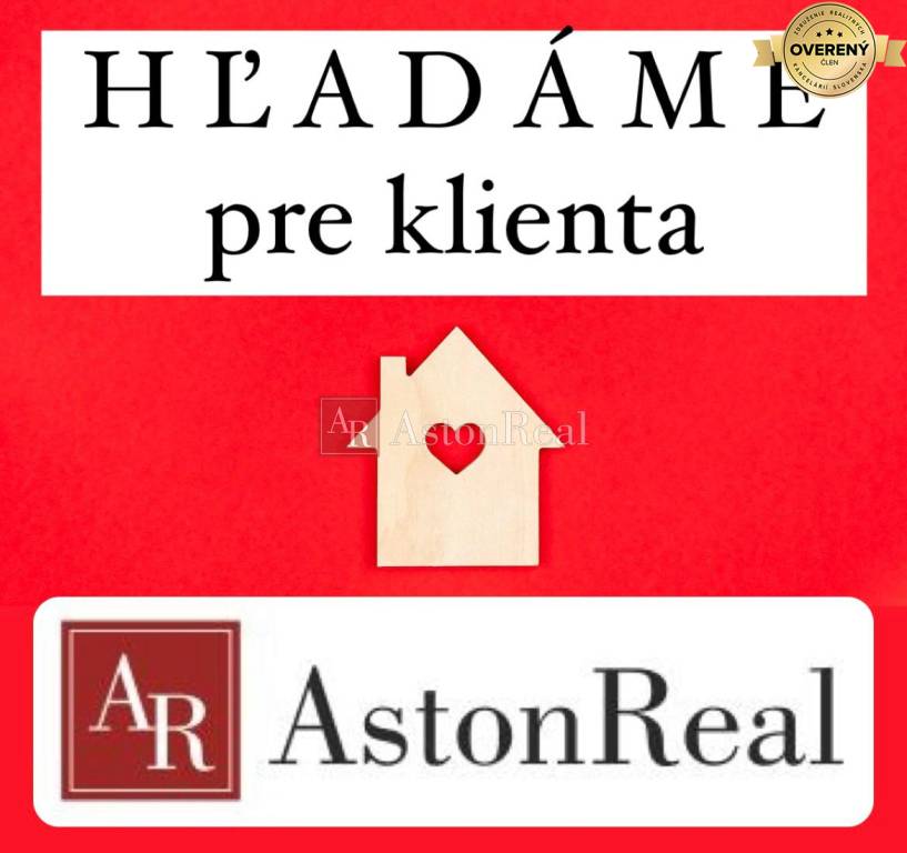 HĽADÁM: NOVOSTAVBU RD / BUNGALOV do 220.000 €, Piešťany a okolie