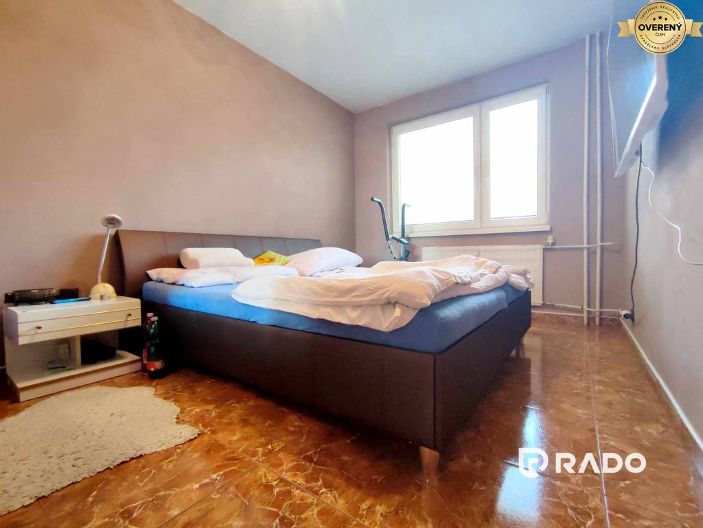 RADO | 3-izbový zrekonštruovaný byt 63m2 | Bánovce nad Bebravou 