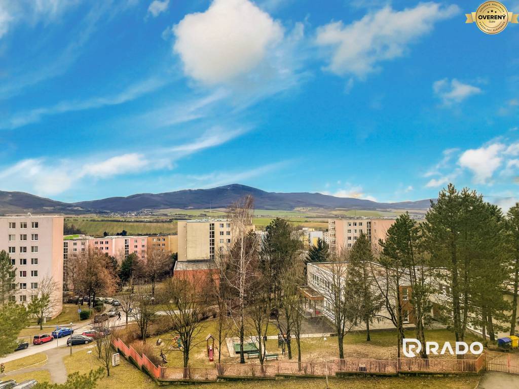RADO | 2 izbový byt 46m2 + 6m2 balkón, Šafárikova - Trenčín