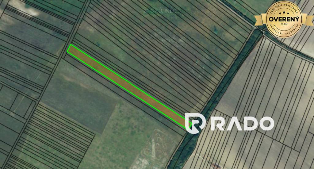 RADO | Rekreačný pozemok v obci Prievaly