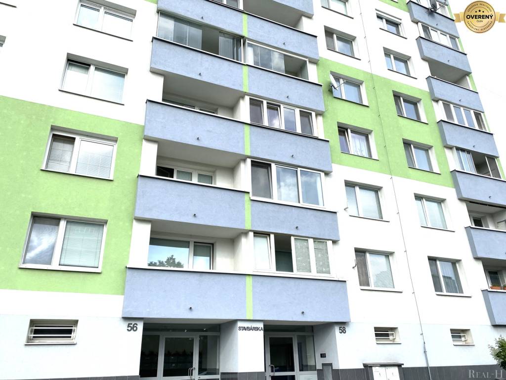 Real - H,s.r.o. ponúka na predaj  2 izbový byt  Bratislava II Vrakuňa