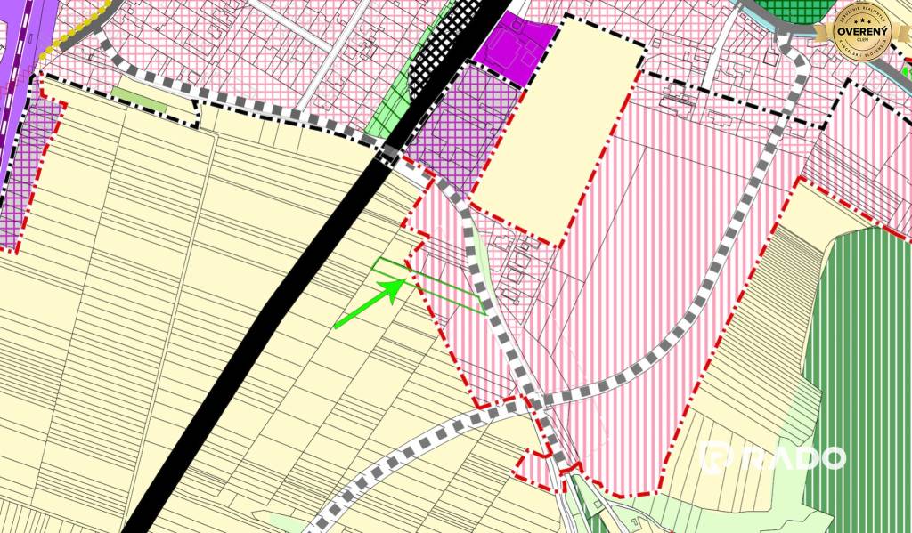 RADO | Stavebný pozemok 1990m2 priamo v Trenčíne