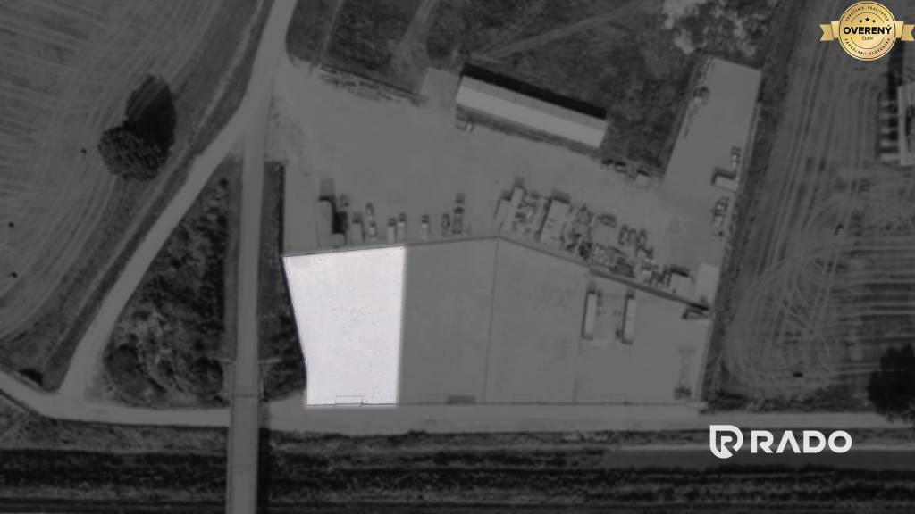 RADO | Pozemok na prenájom, 1170m2, 8km od Trenčína, tesne vedľa D1 