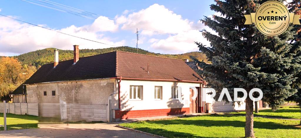 RADO | Rodinný dom Hradište pod Vrátnom - Rezervované