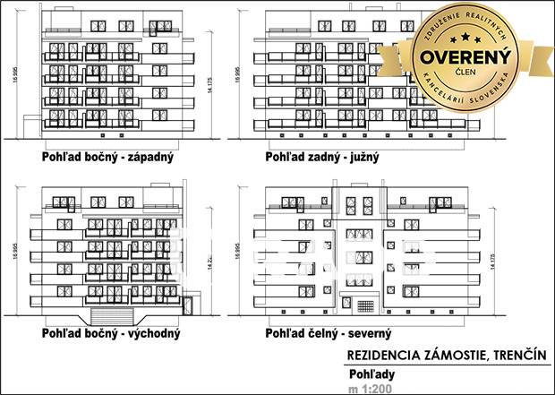 RADO | REZIDENCIA ZÁMOSTIE, 2 izbový byt s balkónom (D1), Trenčín