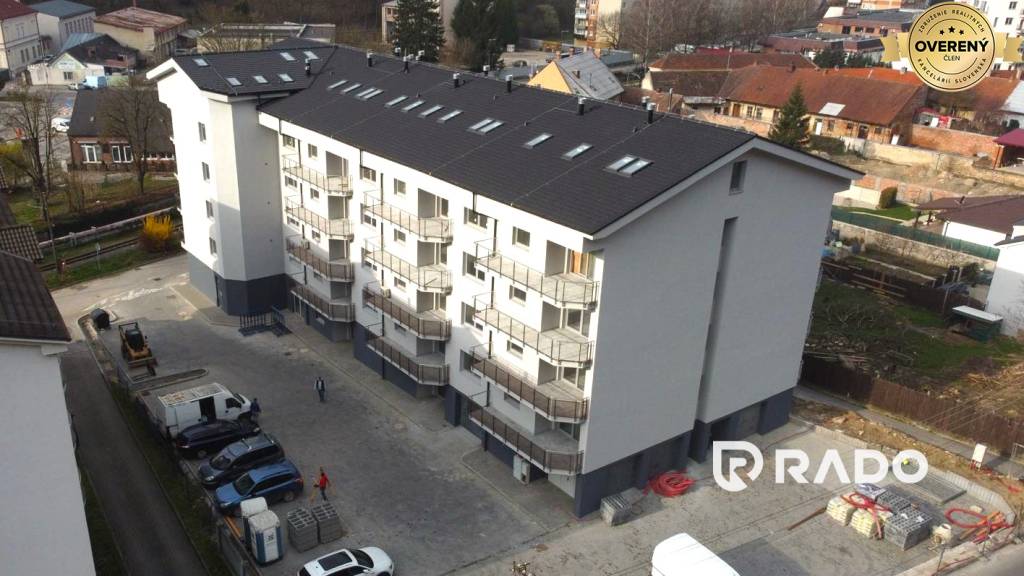 RADO | Čerstvo skolaudovaný, 2-izbový byt + parking v T. Tepliciach!