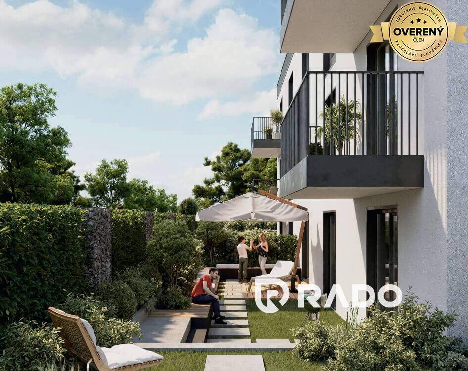 RADO | GreenResidence 3-izbový byt 86,50m2  | Nové Zámky