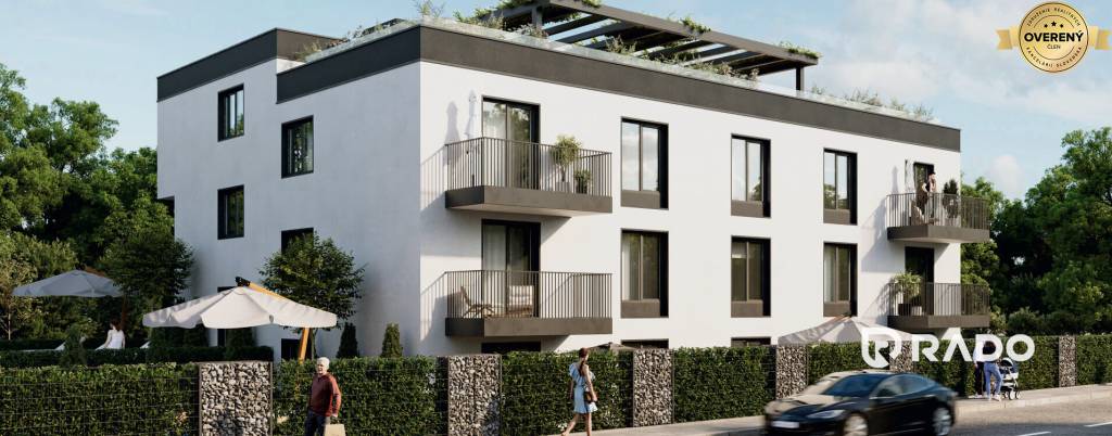 RADO | GreenResidence 3-izbový byt 86,50m2  | Nové Zámky