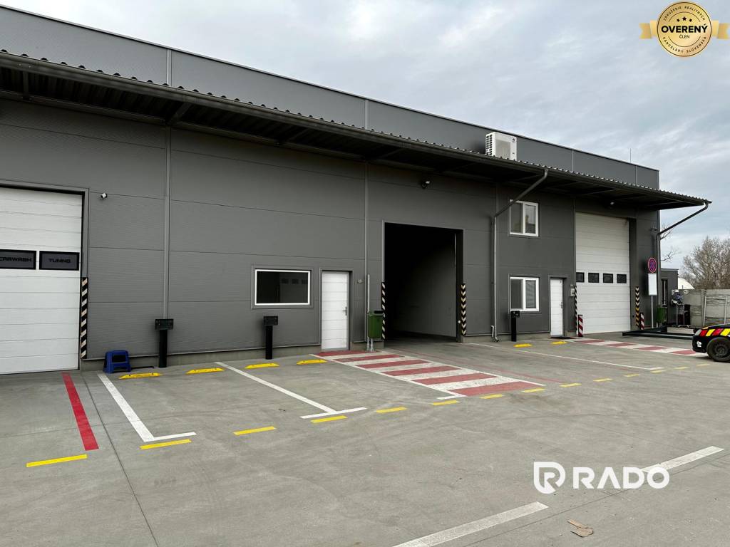 RADO | PRENÁJOM HALA 165m2 | NOVOSTAVBA | ROVINKA 