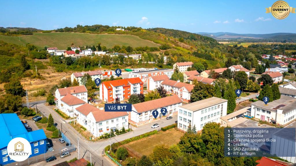  Moderný, kompletne zrekonštruovaný 3i byt Vranov