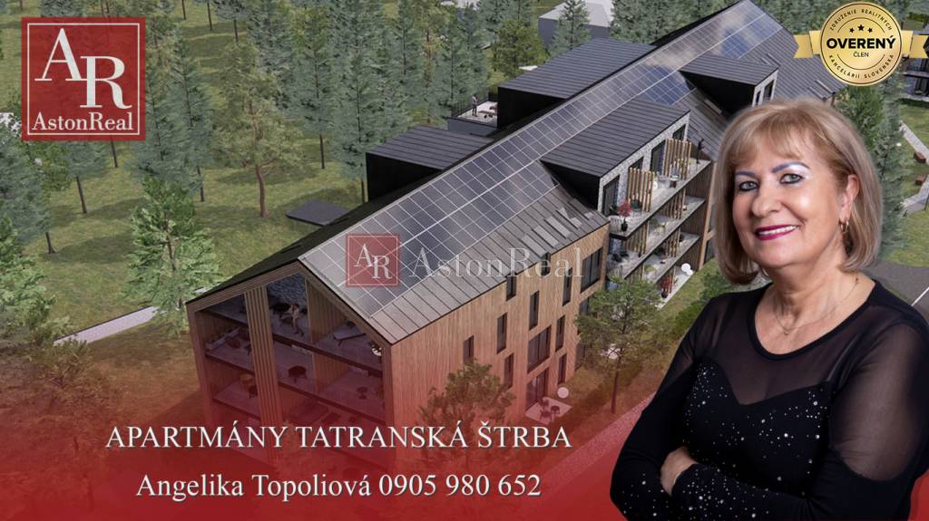  3izb. INVESTIČNÝ APARTMÁN VYSOKÉ TATRY-TATR. ŠTRBA, 111,17m2