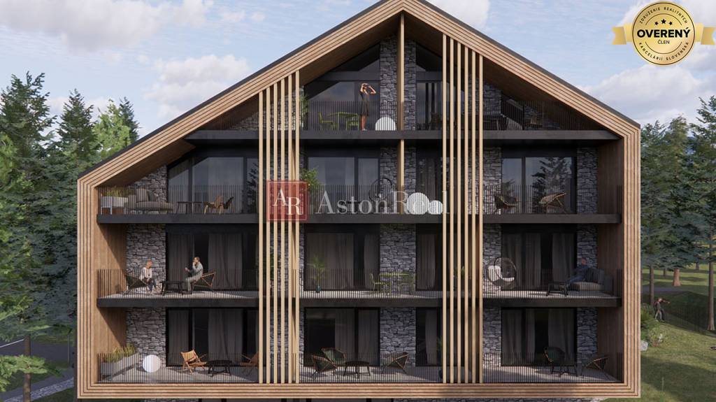 2-IZBOVÝ INVESTIČNÝ APARTMÁN VYSOKÉ TATRY TATRANSKÁ ŠTRBA 79,37 m2