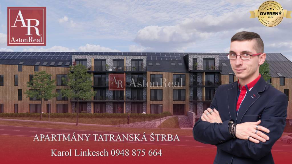 1-IZBOVÝ REKREAČNÝ APARTMÁN VYSOKÉ TATRY TATRANSKÁ ŠTRBA 76,08m2