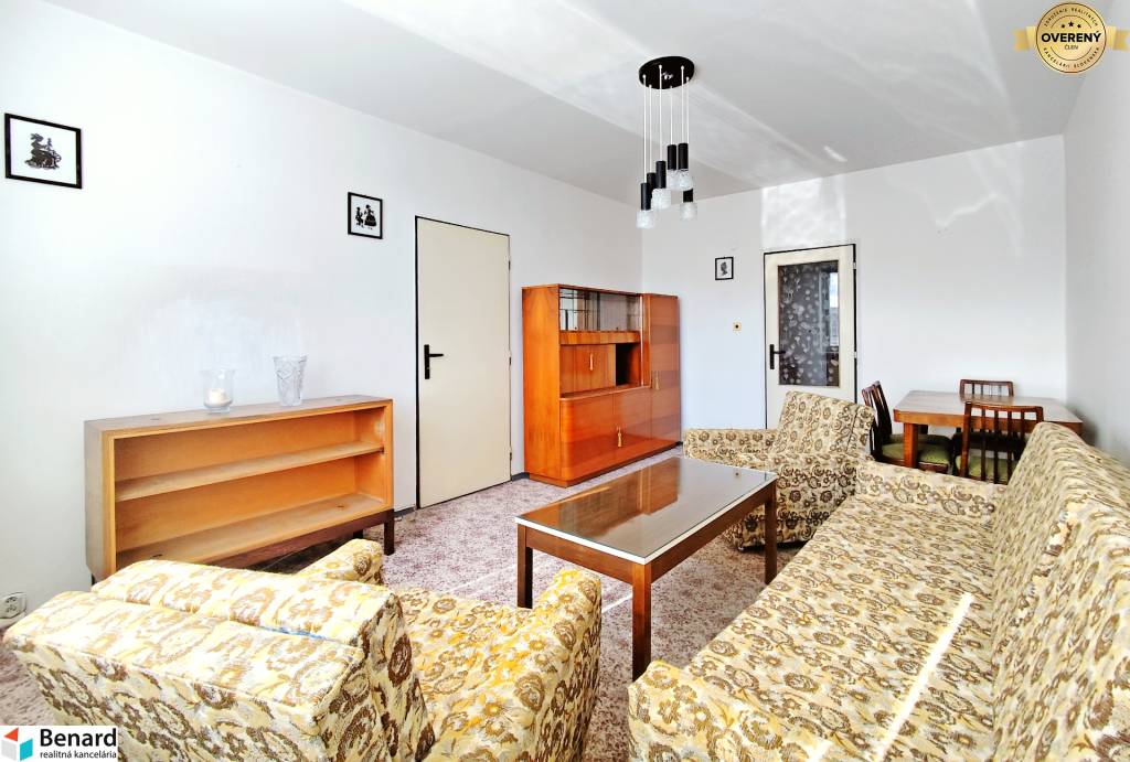 REZERVOVANÝ! 2 IZBOVÝ BYT S BALKÓNOM, 59 M2, PROSTĚJOVSKÁ PREŠOV
