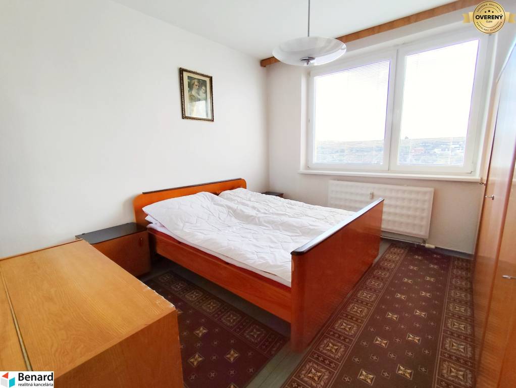 REZERVOVANÝ! 2 IZBOVÝ BYT S BALKÓNOM, 59 M2, PROSTĚJOVSKÁ PREŠOV
