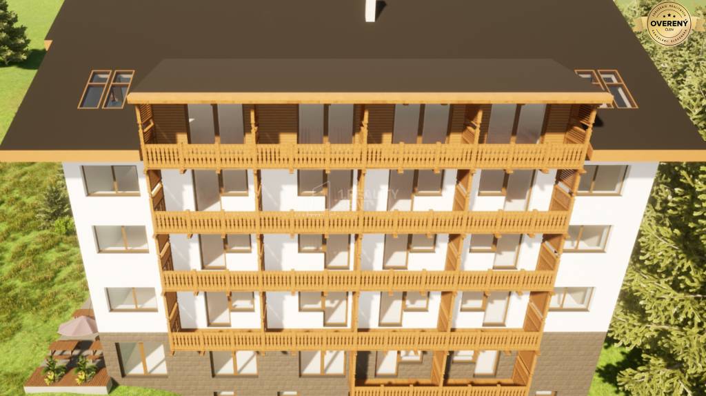 Predaj Rekreačné apartmán 54,1 m2 plus balkón 8,06 m2 - Martinské Hole