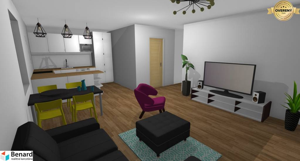 2 RODINNÉ DOMY, 4 IZBY, 80m2, ORLOV 