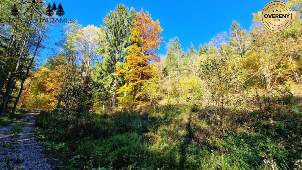 Pozemok s IS a stavebným povolením Krpáčovo Nízke Tatry - odstúpenie