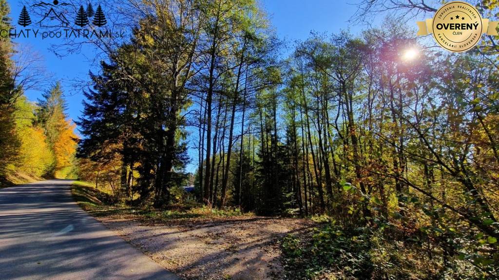 Pozemok s IS a stavebným povolením Krpáčovo Nízke Tatry - odstúpenie