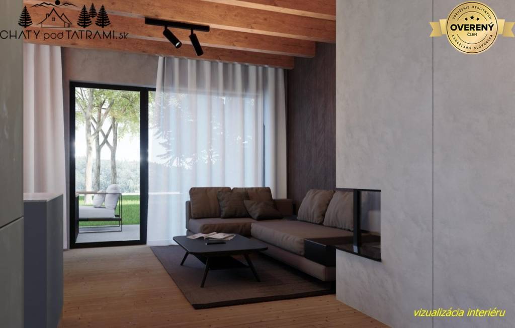Posledný voľný Apartmán s najkrajším výhľadom na Nízke Tatry