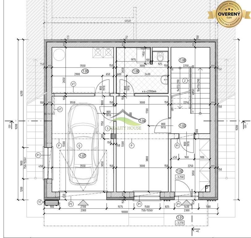 Novostavba rodinného domu pod HRÁDKOM - 600 m2 - HOLODOM
