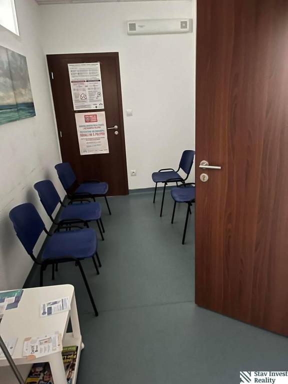 Nájom: ambulancia pre lekára špecialistu
