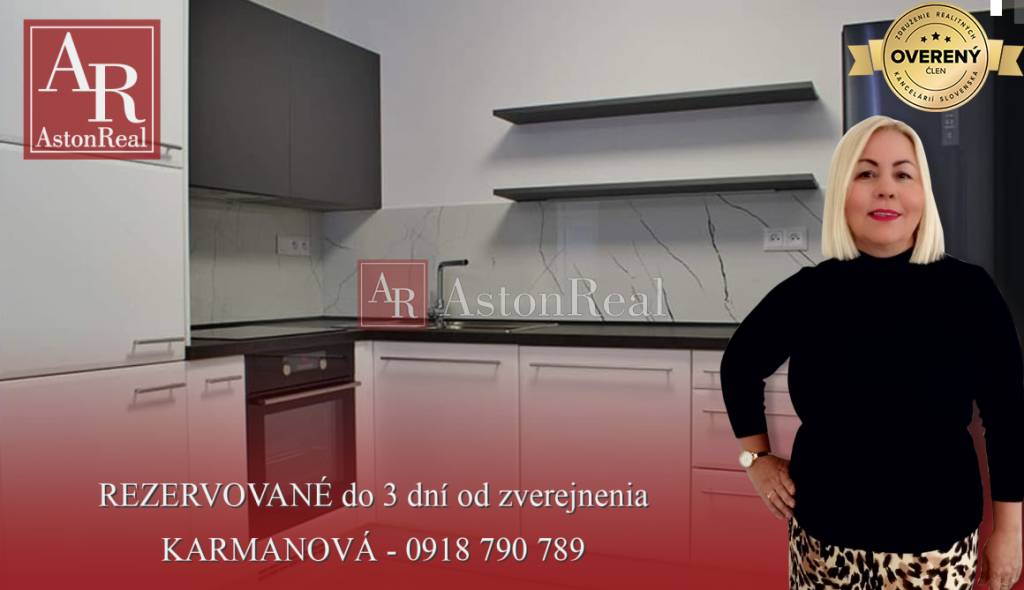 Rezervované! 2 izbový byt 66m2,Lipt. Mikuláš- Nábrežie