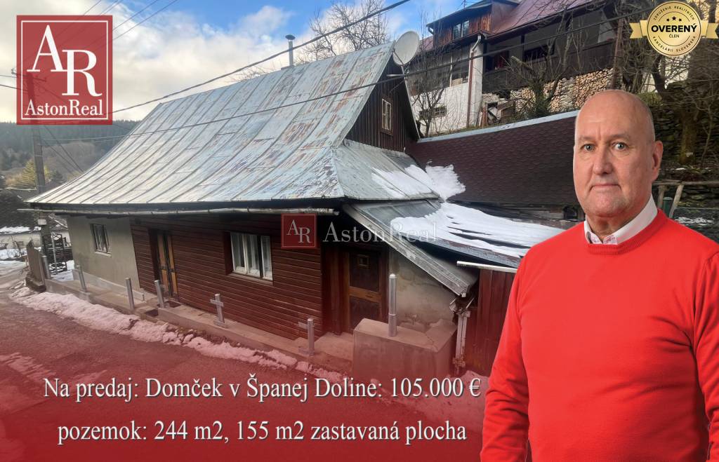 Rodinný Dom: Špania Dolina pri B. Bystrici na predaj