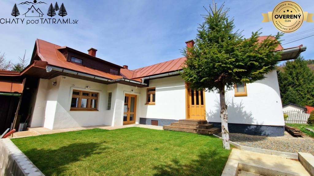 4i dom po rekonštrukcii Bystrá Nízke Tatry