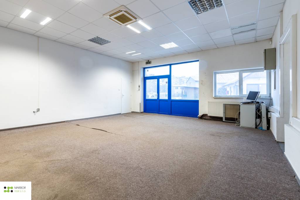 Na prenájom výrobná hala s kancelárskymi priestormi, KE - Krásna