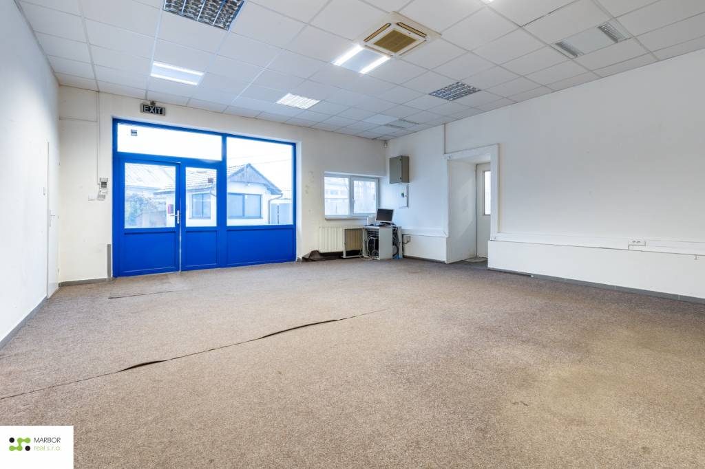 Na prenájom výrobná hala s kancelárskymi priestormi, KE - Krásna