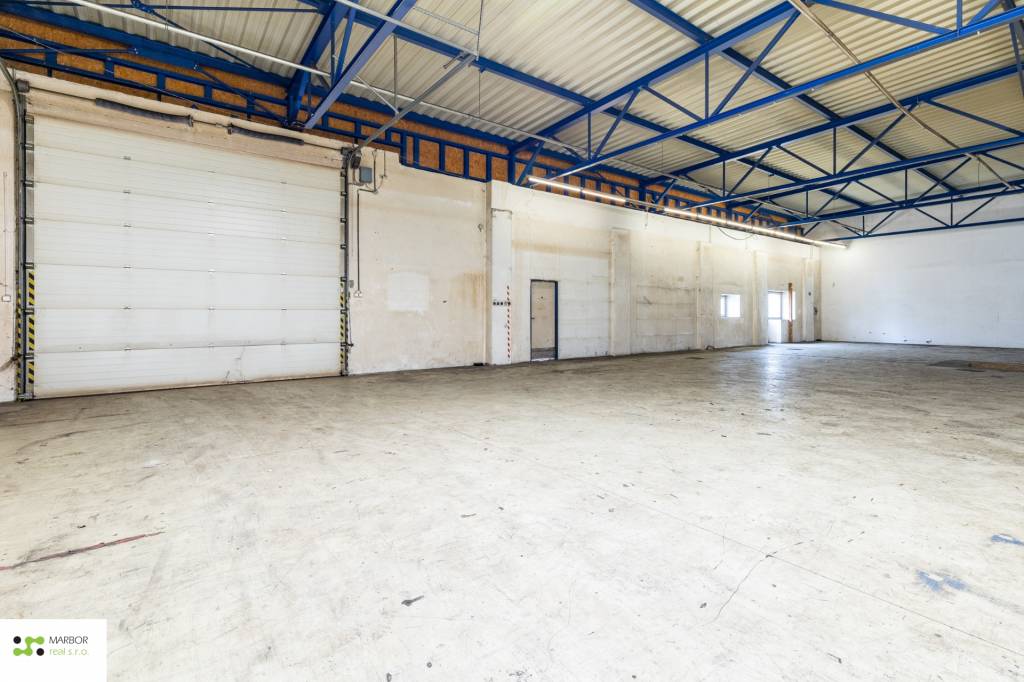 Na prenájom výrobná hala s kancelárskymi priestormi, KE - Krásna