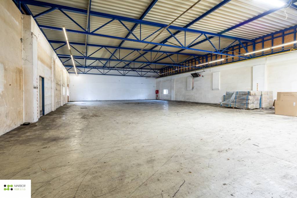 Na prenájom výrobná hala s kancelárskymi priestormi, KE - Krásna