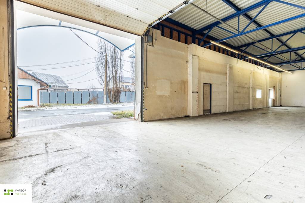 Na prenájom výrobná hala s kancelárskymi priestormi, KE - Krásna