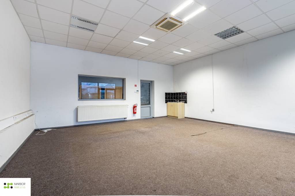 Na prenájom výrobná hala s kancelárskymi priestormi, KE - Krásna