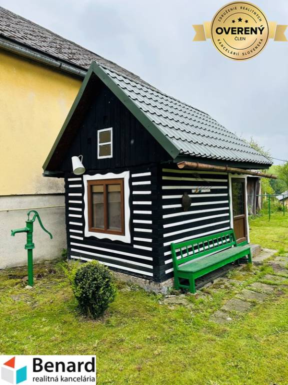 RODINNÝ DOM - CHALUPA NA POZEMKU 803 m2,  ČIRČ, OKR. S. ĽUBOVŇA