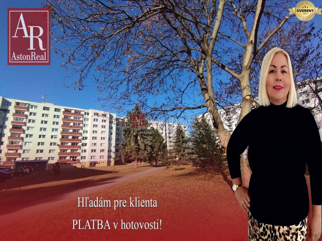 Kúpim! dvojizbový byt s balkónom v Liptovskom Mikuláši