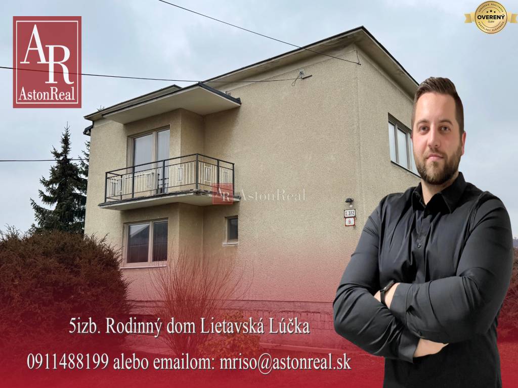 Exkluzívna ponuka 5izb.rodinný dom, Žilina - Lietavská Lúčka