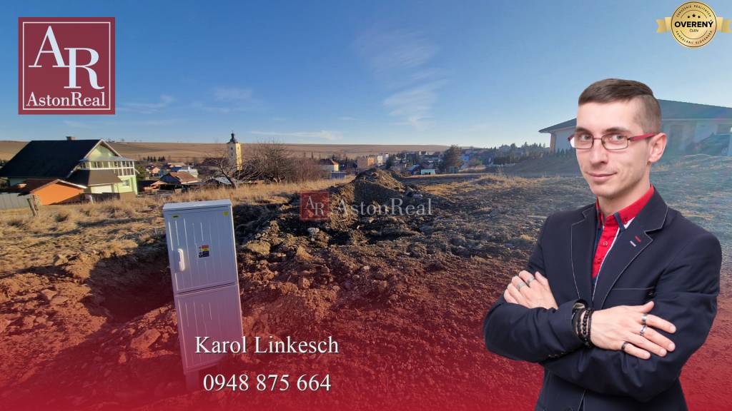 Stavebný pozemok 675m² Žakovce