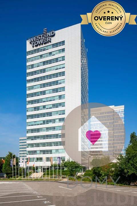 Krásne moderné kancelárie WESTEND TOWER, Dúbravská cesta BA IV.