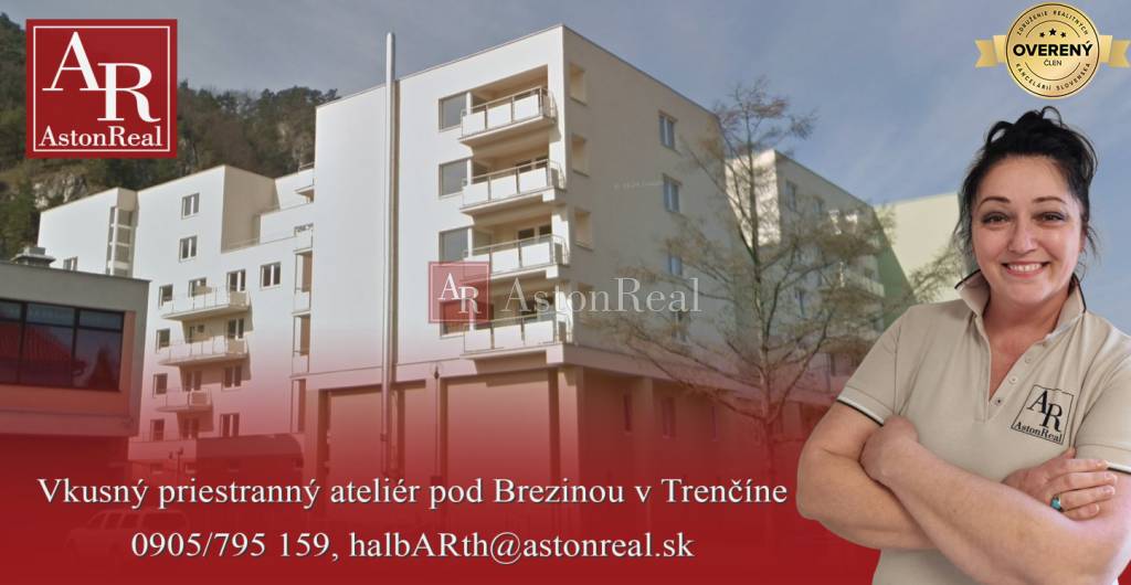 IBA U NÁS! Vkusný 2-izbový ateliér, 58m, Pod Sokolice,Trenčín