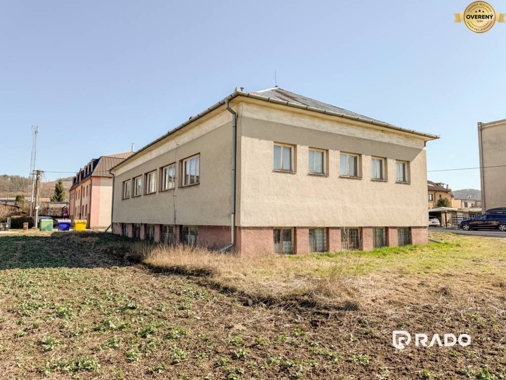 RADO | Budova + pozemok 834m2, Opatová - Trenčín