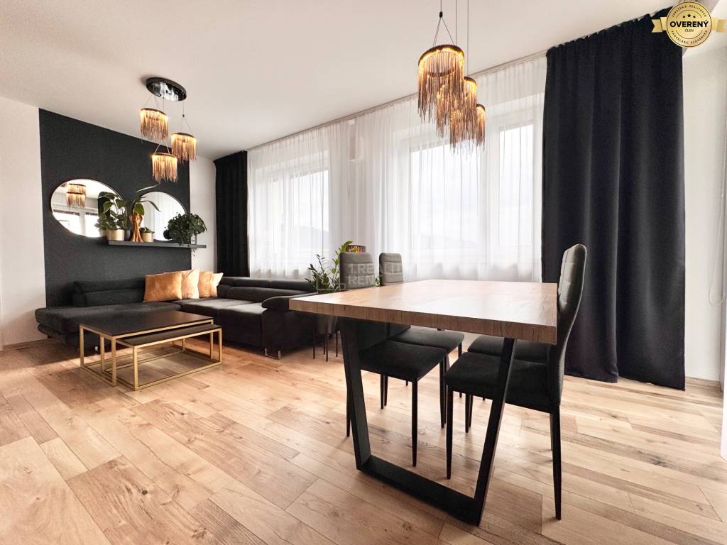 Na predaj moderný 3izbový byt 63 m2 v Kunerade s balkónom a parkovaním
