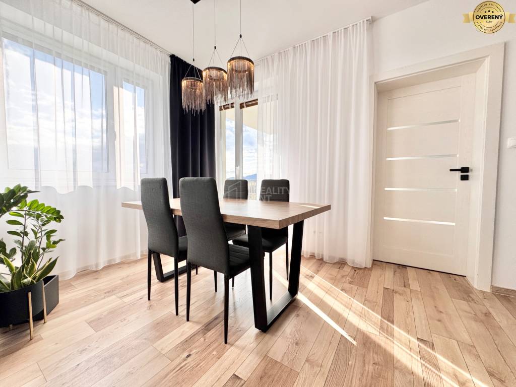 Na predaj moderný 3izbový byt 63 m2 v Kunerade s balkónom a parkovaním