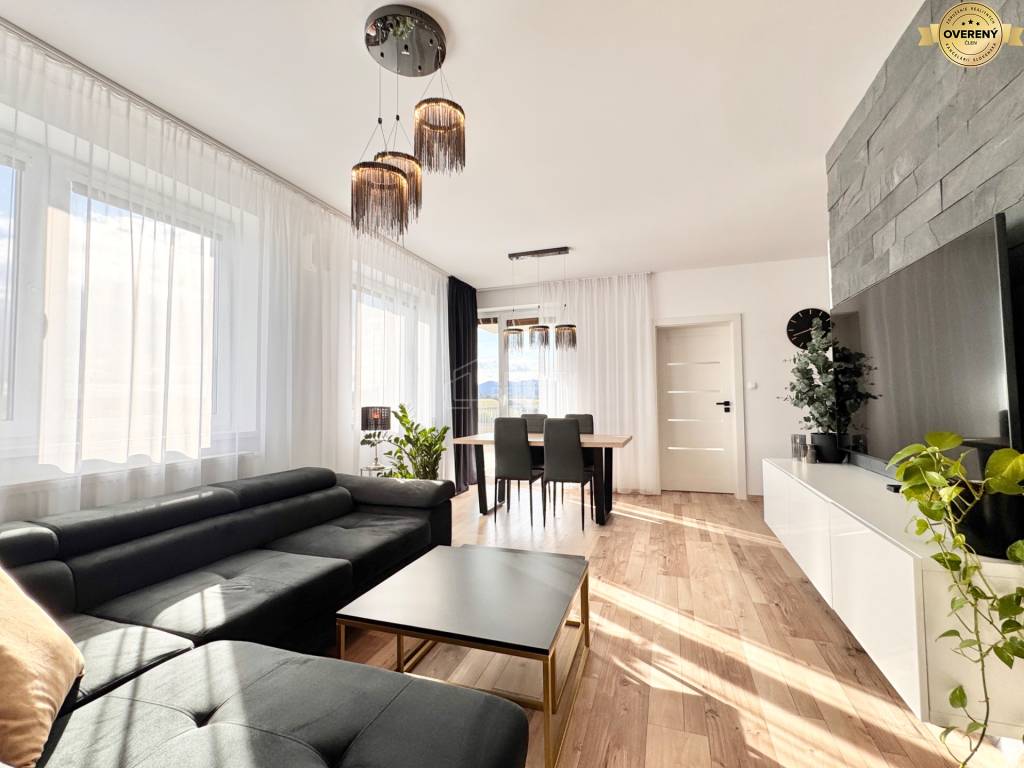 Na predaj moderný 3izbový byt 63 m2 v Kunerade s balkónom a parkovaním