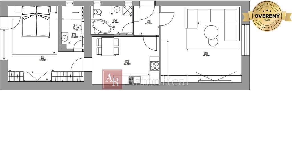 Predaj: 2i RODINNÝ DOM s 2 kúpeľňami, pozemok 490m2, Martin - Centrum